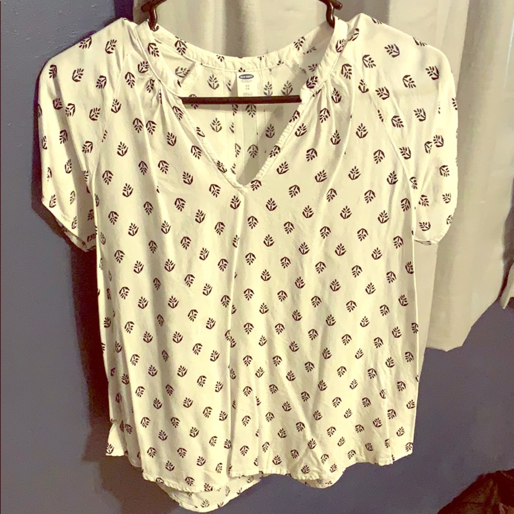 Comfortable floral top